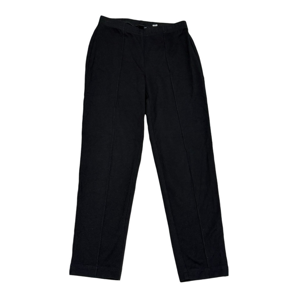 St. John Caviar High Rise Stretchy Casual Pants Leggings Size 4